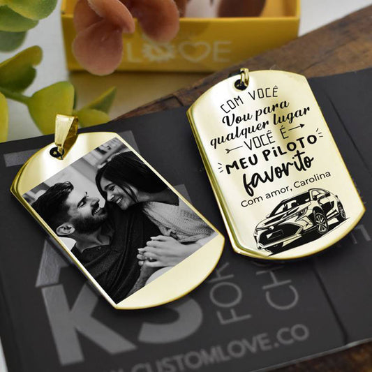 Chaveiro Dirija com Cuidado